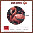 thumbnail image 2 of Sikiie Colorful Floral Flamingo Christmas Tree Skirt, Christmas Tree Decorations, Christmas Decor, Tree Mat Decoration(30-48IN)-30", 2 of 6