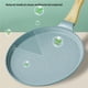 thumbnail image 3 of Yuarrent Sartén sin desorden, tamaño compacto, ollas de cocina, tortilla de bistec, accesorios para el hogar, mango largo, suministros de cocina de Utensilios de cocina 28cm Yuarrent HA026347-03, 3 of 6