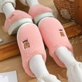 thumbnail image 6 of YLYL Womens Mens Slides Fuzzy Slippers Soft Cotton Slip on Memory Foam Indoor and Outdoor Slippers, 6 of 6