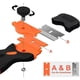 thumbnail image 4 of Raspador De Vidrio, Raspador De Vitrocerámica Con 10 Cuchillas Extra Metálicas Y 10 Cuchillas De Plástico, Para Placa De Inducción, Coche, Vidrio, Espejo, Adhesivo, Limpieza, V, 4 of 5