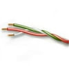 CCI 5408 Low Voltage Type CL2 Bell Wire 18 AWG Green/Red/White Sheath