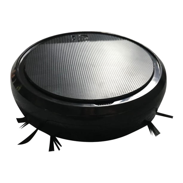 MINI Aspirador automático aspirador de limpieza de limpieza con caja de polvo de 500 ml para barrer, limpiar, recoger el polvo Negro perfecl Aspirador Automático