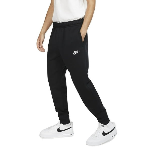 Nike - Nike Mens Club Fleece Tapered Cuff Sweatpants Pants Black L ...