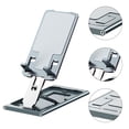 thumbnail image 2 of Miangastore Playing Games Phone Supporting Rack Dark Grey 1Pack 5.1X2.4X0.2In, 2 of 9