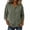 Green, variant on Kezqiaxn Womens Button Down Shirt 3/4 Sleeve V-Neck Summer Tops Dressy Work Blouses Plus Size Clothes for Women