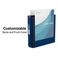 thumbnail image 3 of Staples 5" 3-Ring Better Binder Navy Blue 2/Pack ST55819-CCVS, 3 of 8
