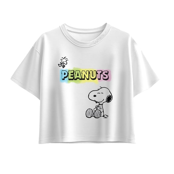 Peanuts - Best Friends - Youth Girls Boxy T-Shirt