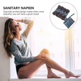 thumbnail image 3 of 6 Pcs Washable Sanitary Pads Cloth Sanitary Pads Menstrual Napkin Pad Reusable Cloth Pad Menstrual Pads, 3 of 3