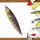 thumbnail image 4 of Señuelos de pesca placa de hierro reflectante Swimbait para agua salada (estilo C 30g) Likrtyny Para Estrenar, 4 of 9