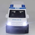 thumbnail image 3 of Coche de Ambulancia de Aleación, Coche de Juguete Con Función de Iluminación y Silbato 1:32 Para Interacción Entre E Hijos, 3 of 7