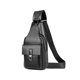 thumbnail image 2 of Bolso de hombro para hombre, bolso de pecho con carga, bolso de hombro de cuero informal a la moda, bolso cruzado, bolso de cintura impermeable, 2 of 6