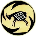 thumbnail image 3 of CafePress - MIMBRES BUTTING GOAT BOWL DESIGN Large Mug - 15 oz Ceramic Large White Novelty Mug, 3 of 4