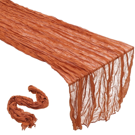 IDEANATEGRATE Dark Red Table Runner For Families 1Pack 70.9x35.4x0.04In