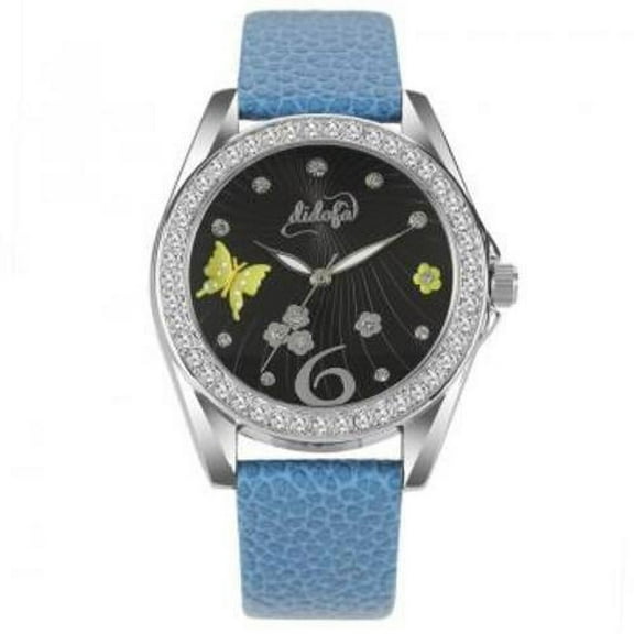 Italian Wrist Watch for Women by Didofa: 3D Original Fashion Watch Blue