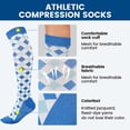 thumbnail image 4 of Atrecel Breathable Athletic Socks for Running, Gym, Yoga, 4 of 7