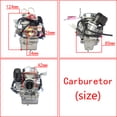 thumbnail image 3 of OE: 13200-41h10-000 Carburetor For Suzuki Sky Drive Skydrive 125 Scooter Motorcycle, 3 of 7