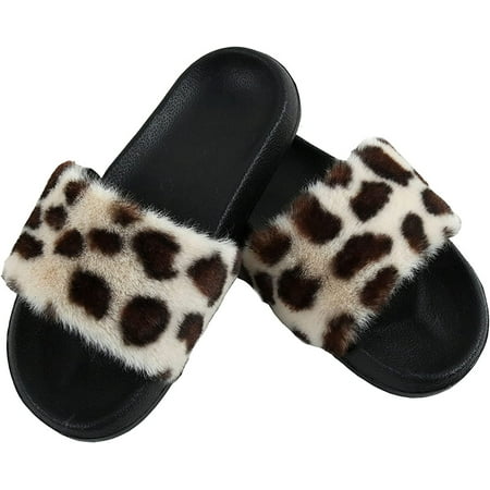 

CoCopeanut Women s Sandals Summer Sandals Leopard Print Sandals Open Toe Home Sandals Bathroom Sandals Beach Slippers