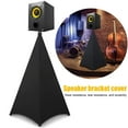 thumbnail image 6 of Yibooy Speaker Stand Cover Stretchable Tripod Stand Scrim (Black Three Side), 6 of 7