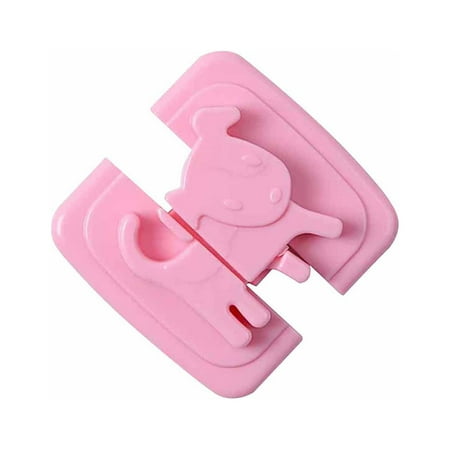 Mfigree 2024 New Cute Baby Safe Lock Cabinet Lock Children Protection Kids Drawer Locker Toilet, Adhesive No Screw Latches for Drawer Toilet Lock