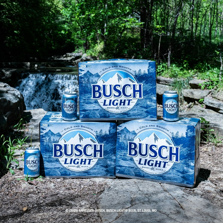 人気ビール 日本未発売 アメリカ BUSCH LIGHT ブッシュライト 30缶 Busch Light American Light Lager Beer 30 Pack 12 fl oz