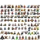 thumbnail image 4 of Disney-figuras de Anime de 4cm para niños, bloques de construcción, modelo de juguete para niños, Mini películas de ciudad, personajes, estatuilla Compatible con Lego, 4 of 4