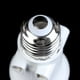 thumbnail image 3 of Adaptador de bombilla Ac100-240v E27, portalámparas, Base de conversión con enchufe europeo, 3 of 5