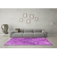 thumbnail image 3 of Ahgly Company Indoor Rectangle Persian Purple Traditional Area Rugs, 5' x 7', 3 of 4