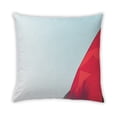 thumbnail image 2 of Ahgly Company Color Focus Red Indoor Throw Pillow, 18 inch by 18 inch, 2 of 6