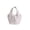 White, variant on Embroidered Canvas Handheld Bag for Women - Multi-Pocket Large Capacity Tote for Commuting, Grocery Shopping & Mommy Use - Stylish & Functional Soft Bucket Bag Gray