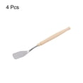 thumbnail image 3 of Uxcell Pallet Knife Pointed Tip Stainless Steel Scraper Palette Knife for Oil Acrylic Painting, 4 Pieces, 3 of 6