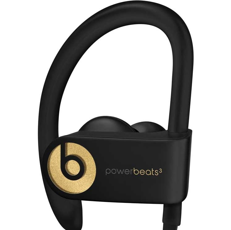 Powerbeats 3 black online and gold