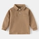 thumbnail image 2 of REDARER Boys Uniform Long Sleeve Polo, 2-Pack - for Little Boys & Big Boys,Size 4-5 Years, 2 of 4