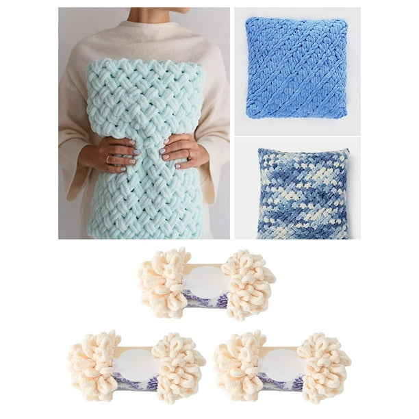 DIY Multi Style Ring Knitting Loop Crochet Tool Fish Knitting Ring
