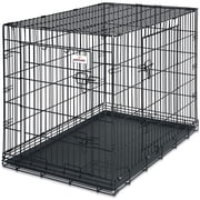 Petmate 2-Door 30" Wire Pet Kennels & Crates for Dogs with Divider