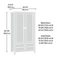 thumbnail image 3 of Sauder® Collection Cottage Road Armoire, 3 of 9