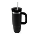 thumbnail image 4 of Ozark Trail 30 oz Stainless Steel Insulated Tumbler with Handle, Rich Black, 4 of 10