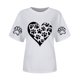 thumbnail image 5 of Tops Y Blusas de las Mujeres Estampadas Cuello Redondo Manga Corta, Poliéster Casual Top para Diario, Fiesta Y Todas las Estaciones, 5 of 9