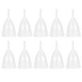 thumbnail image 2 of Copa menstrual femenina, 10 piezas de silicona reutilizable Copa menstrual femenina Copa de higiene femenina Confiabilidad excepcional, 2 of 12