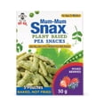 thumbnail image 2 of Mum-Mum Snax Plant Based Pea Snacks Mixed Berries 5x10G, 2 of 7