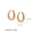thumbnail image 5 of JennyShop 2024 Hot Sale Fashion Metal Drop Earrings For Woman Vintage Hoop Earring Trend Classic Party Wedding Pendant Jewelry Gift, 5 of 21