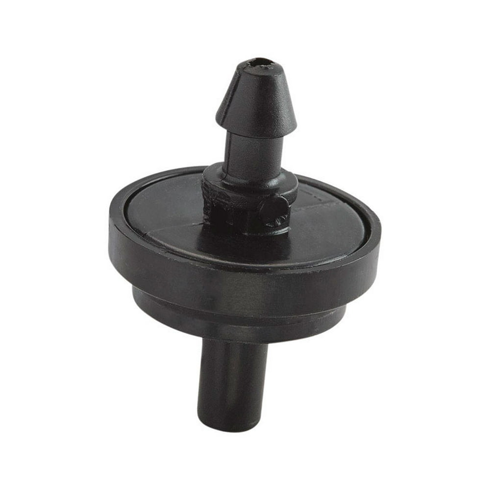 Raindrip PC4050B Black 1 GPH Pressure Compensating Drippers, 50 Count