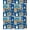 Washington Wizards, variant on Fleece New York Knicks NBA Pro Basketball Sports Team Fleece Fabric Print by the yard (s012knickss)