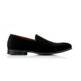 thumbnail image 2 of Ferro Aldo Dale MFA19703 Minimalist Slip-on Suede Penny Loafers, in Black Suede, Size 6.5, 2 of 8