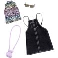 thumbnail image 2 of Ropa Barbie Jumper Denim Negro y Top Animal Print Plus 2 Accesorios Muñecas, 2 of 2