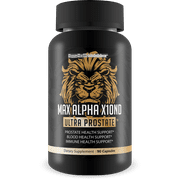 Max Alpha X10ND Ultra Prostate - T Prostate Support for Men - Promote Energy & Endurance - Blood Flow Support for Prostate Health with Vitamin D, Ginseng, Green Tea, & Zinc - Immune Support Benefits