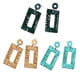 thumbnail image 1 of 3 pares de pendientes de rafia, pendientes bohemios, pendientes geométricos colgantes para mujer, pendientes de paja hechos a mano, pendientes de playa para niñas, 1 of 5