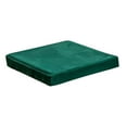thumbnail image 1 of Mantel cuadrado de poliéster lavable de 85 x 85 cm para mesa de juego o cena. Verde oscuro, 1 of 9