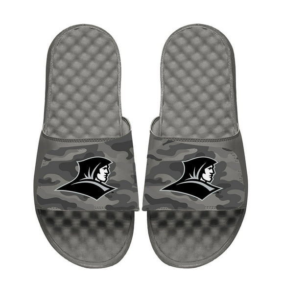 Men's ISlide Gray Providence Friars Camo Slide Sandals