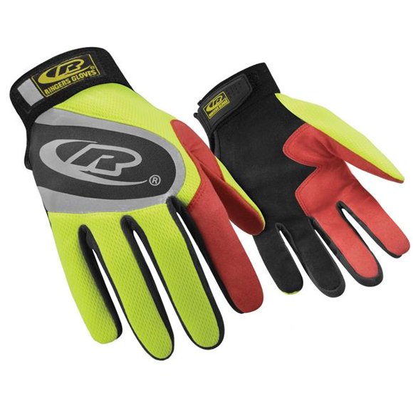 WTD RIN-138T-09 Gloves Turbo Hi-Vis Secure Cuff - Medium