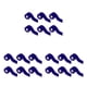 thumbnail image 4 of Cinta de recuperación atlética Advancent 6 rollos Parche muscular azul 3,8 cm * 5 m, 4 of 6